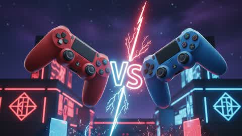 NEON RED VS BLUE: POWER SLIDE ❄️