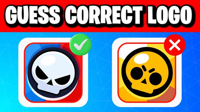 GUESS THE REAL LOGO -  IQ TEST MINIGAME⭐