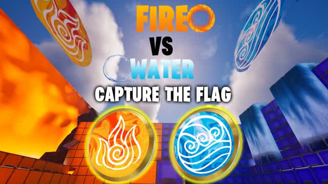 ULTRA FIRE VS WATER CAPTURE THE FLAG🔥🌊