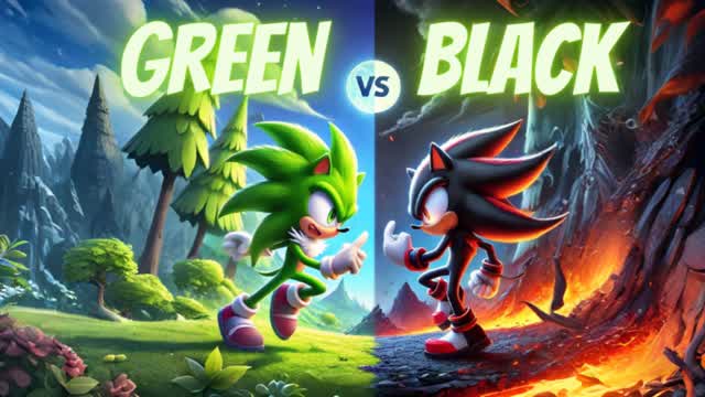 Green💚 Vs Black🖤 [OG DOUBLE PUMP]