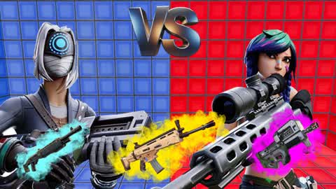 RED 🔴 VS BLUE 🔵 - RANDOM PERKS 🚀