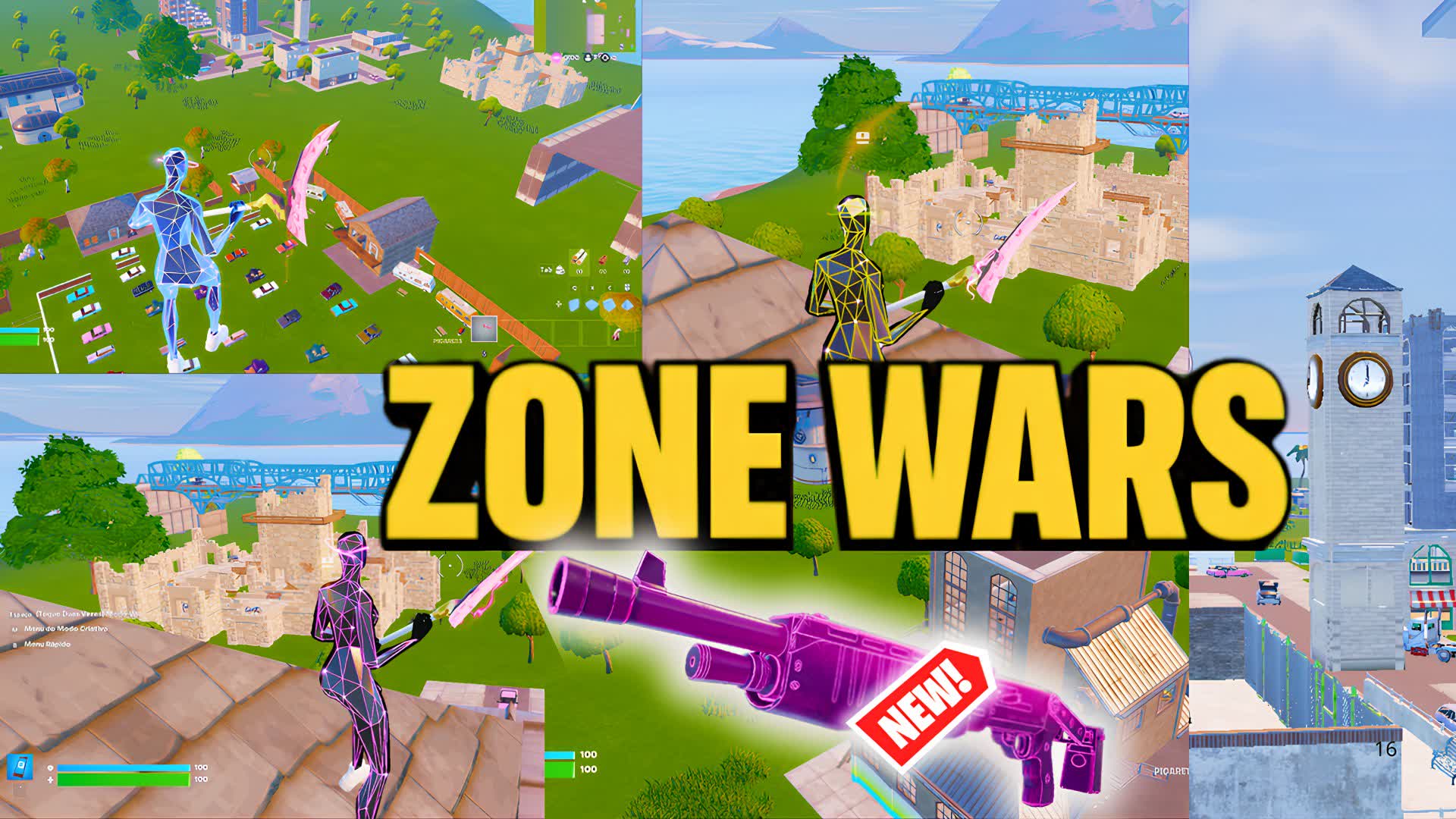 ZONE WARS 32 PLAYERS AGORAGAMER