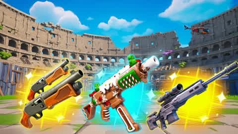 TILTED GUN GAME COLISEUM WITH EVERY GUN