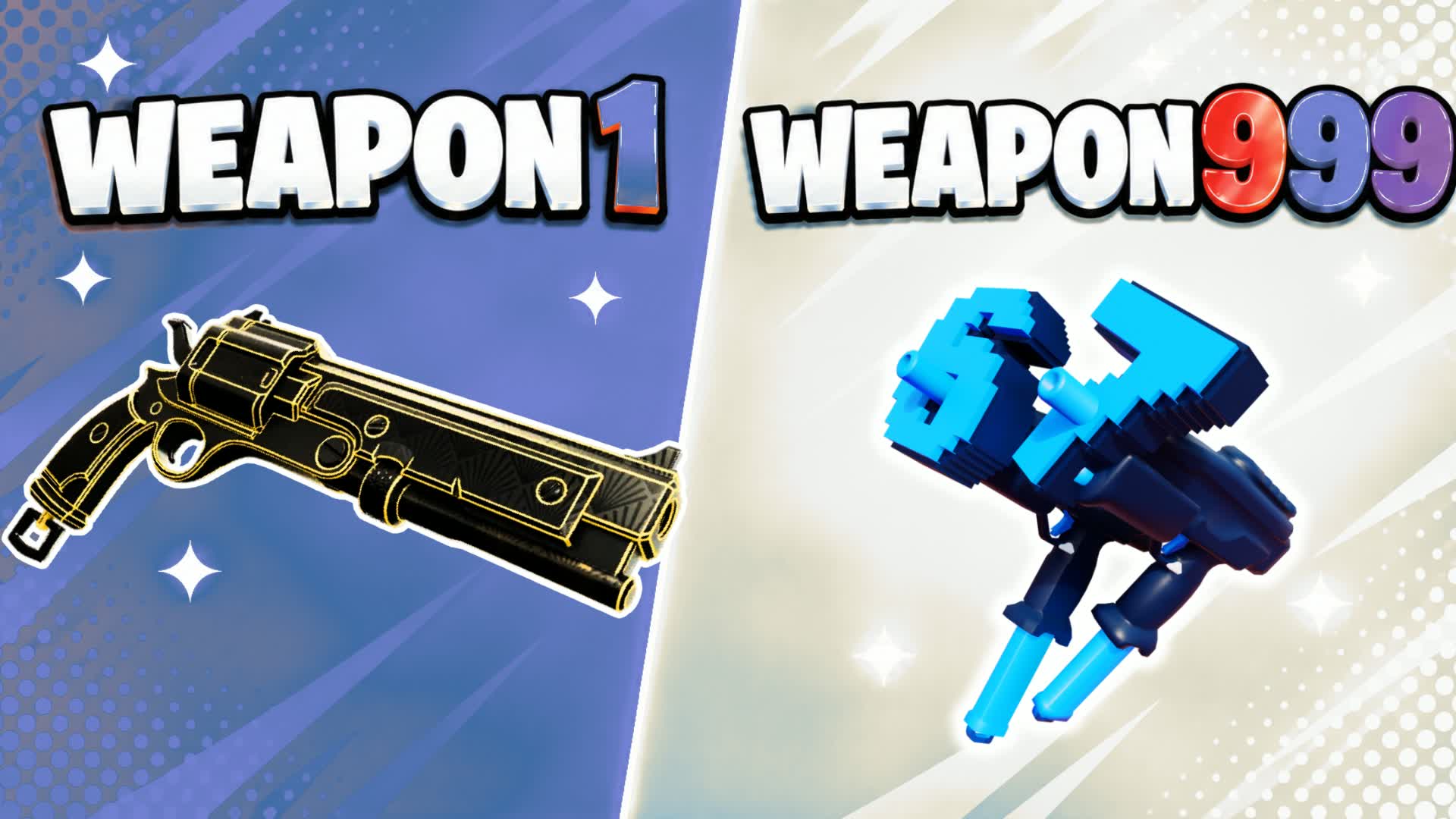 GUN GAME TOUJOURS 1 TROIS DANS 1 QUATRE