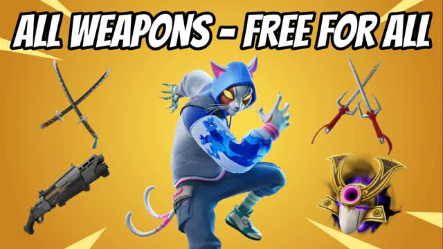 TMNT ALL WEAPONS FFA GUN GAME DRIVE RP