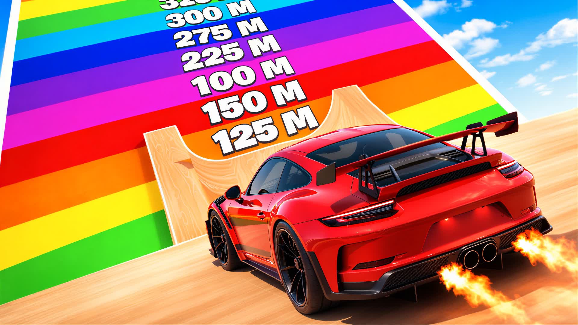 MEGA RAMP JUMP 🚀🎭⭐🎵👚 Fashion Show - fortnite