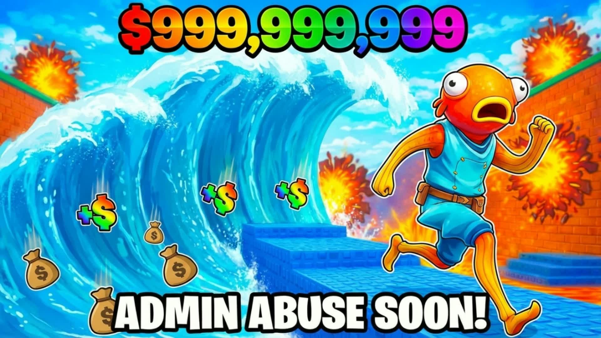 ESCAPE THE WAVES [BRAINROT STYLE]🌊