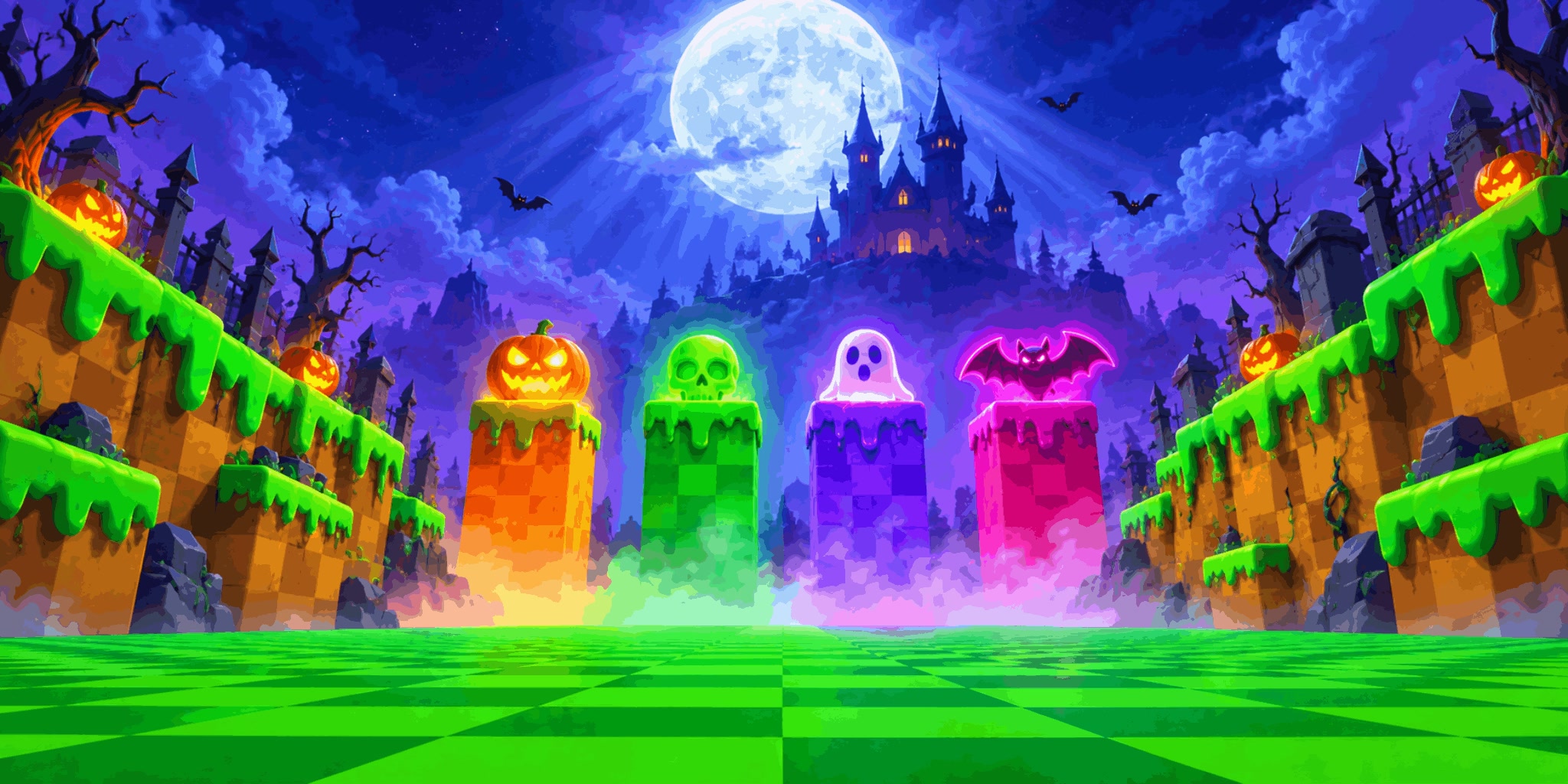 HORROR PILLARS [SCREAM AND RUN] PILLER