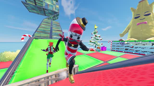 1V1 BUILD FIGHT ! (Christmas Update🎄)