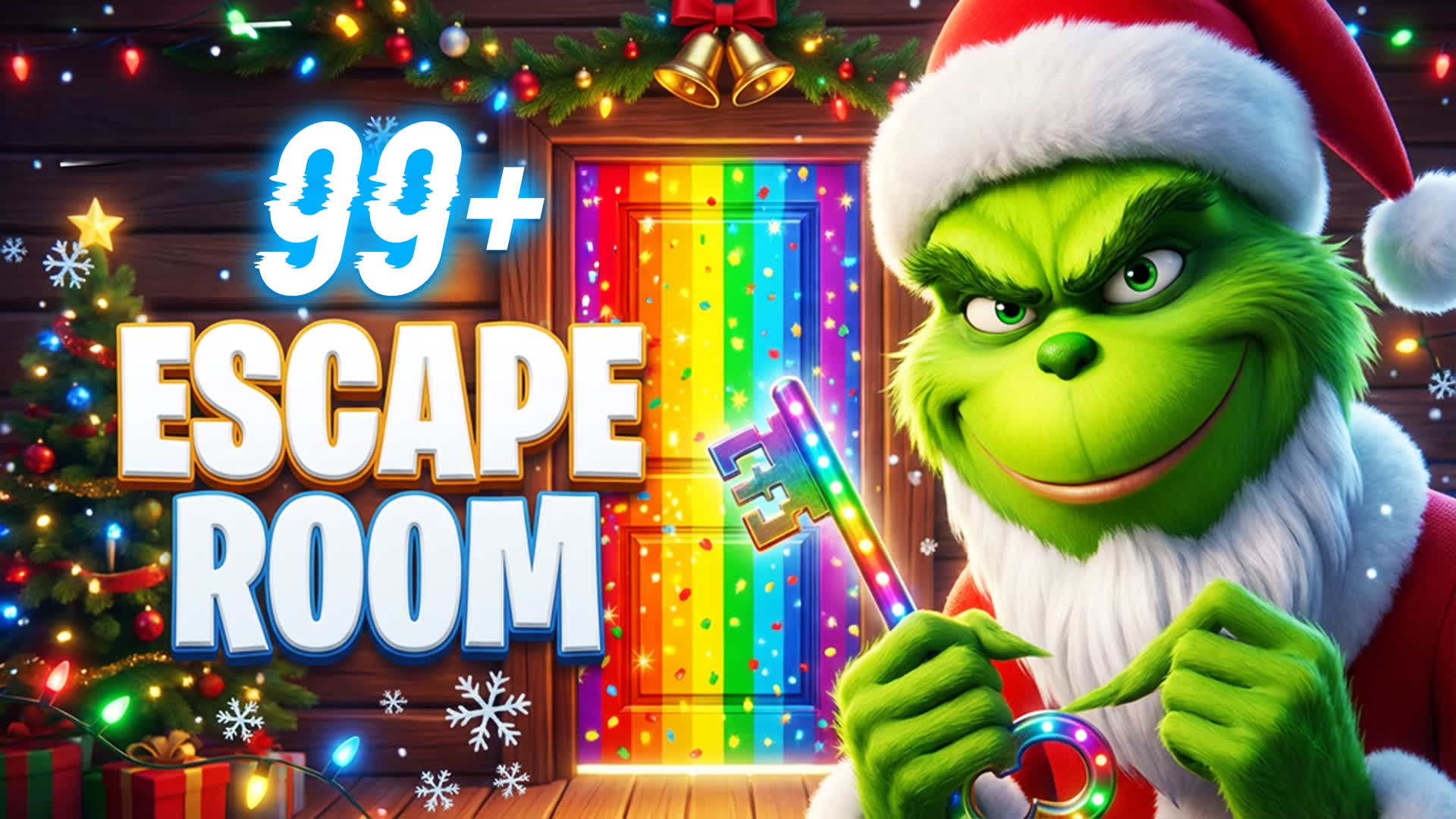 UNC XMAS 99+ ESCAPE ROOM🧠IQ WINTER