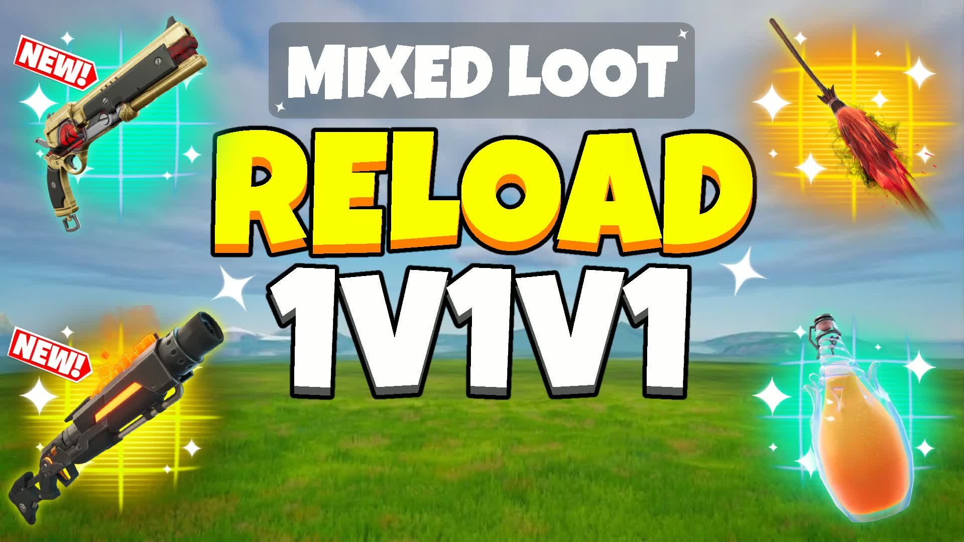 1v1v1 リロード ミックスド ルート