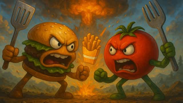 Capture 1 – Gerra de comida