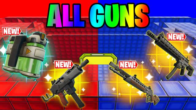 ALL GUNS RED VS BLUE FFA🔴🔵