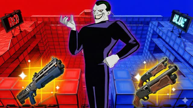 FAMOUS RED VS BLUE 🔴🔵 GG