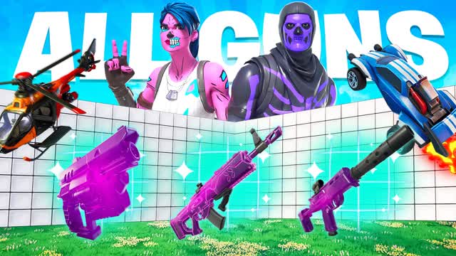 ULTIMATE 1V1 ALL GUNS كل الاسلحه السريه
