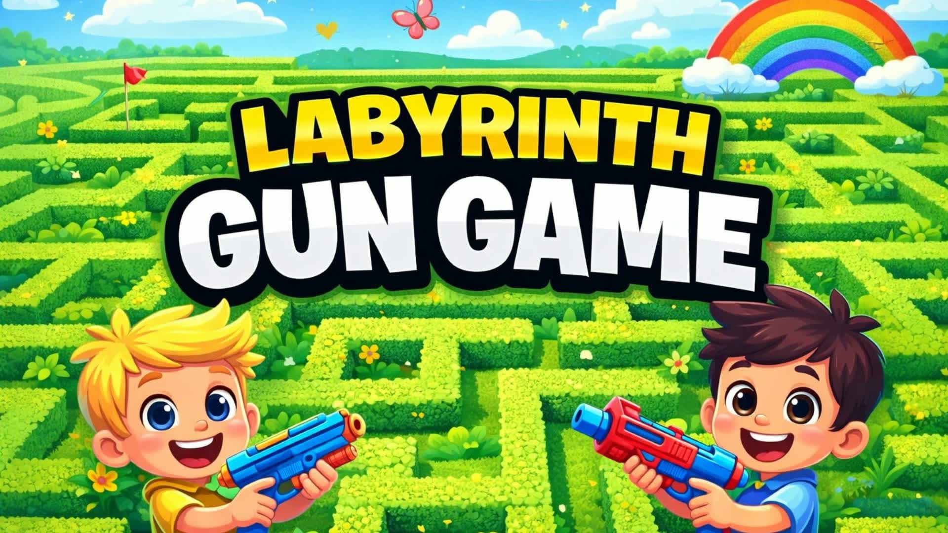 Labyrinth Gun Game 🔫🌀🎮