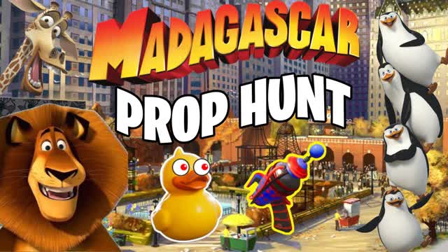 MADAGASCAR PROP HUNT🦁🔍