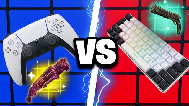 keyboard vs controller red vs Blue