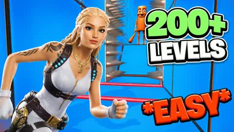 🔥 TIKTOKER PARKOUR 200+ EASY LEVELS