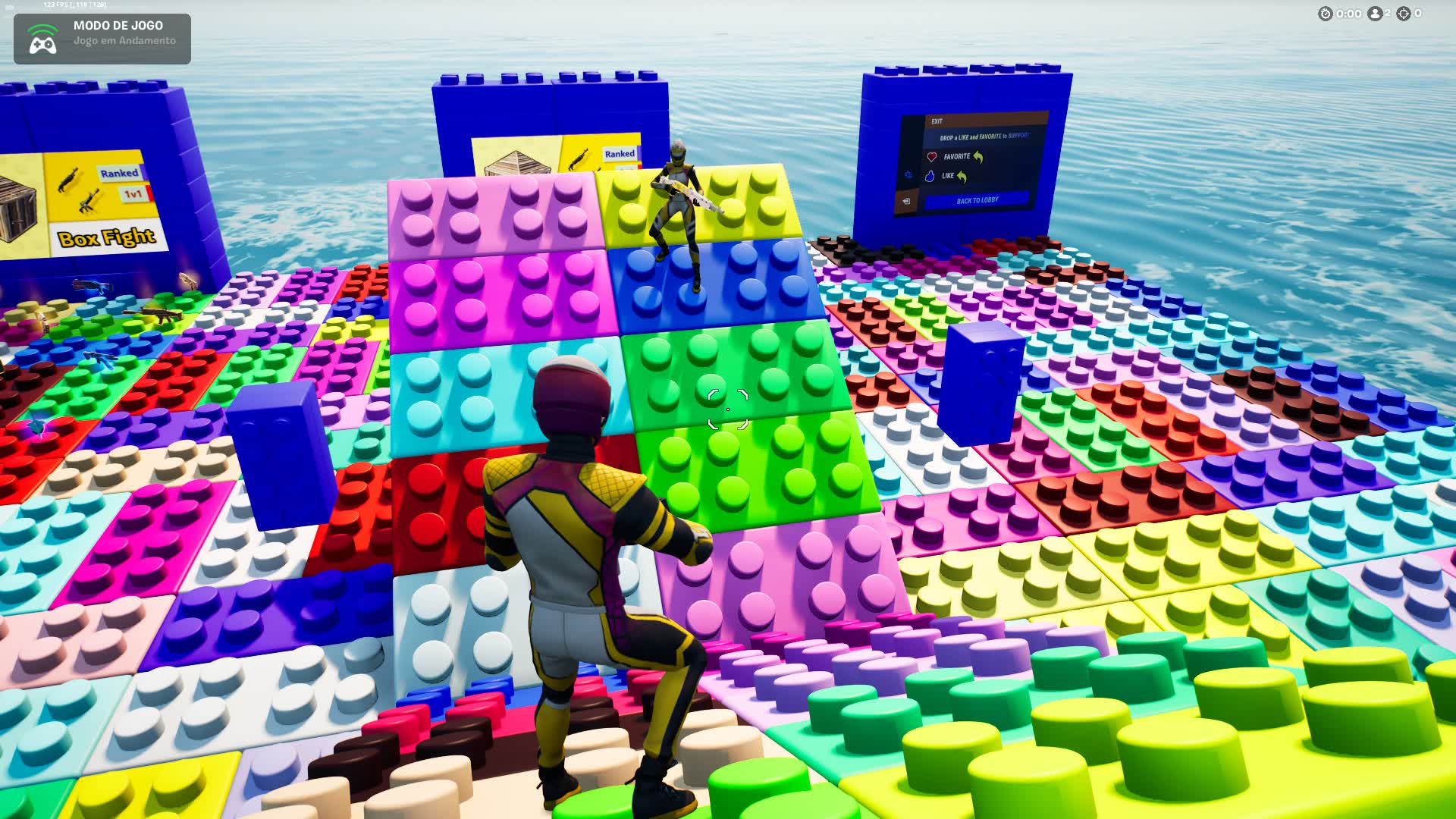 Block Build Fight 1v1 131521344094 by triturador Fortnite Creative