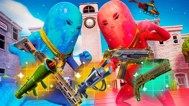 Tilted Red vs Blue 🔴🔵