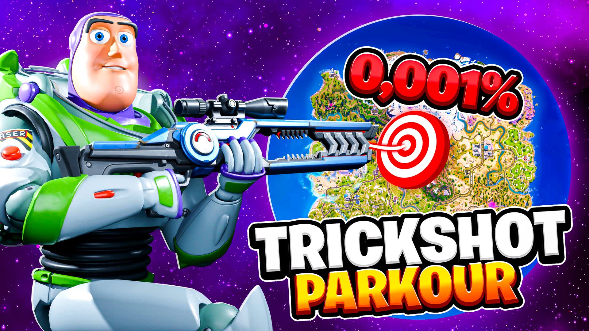 スーパー トリックショット パルクール (125レベル)