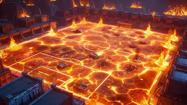 Lava League Turret Ball