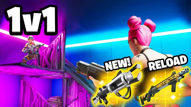 MEGA 1V1 WITH EVERY GUN