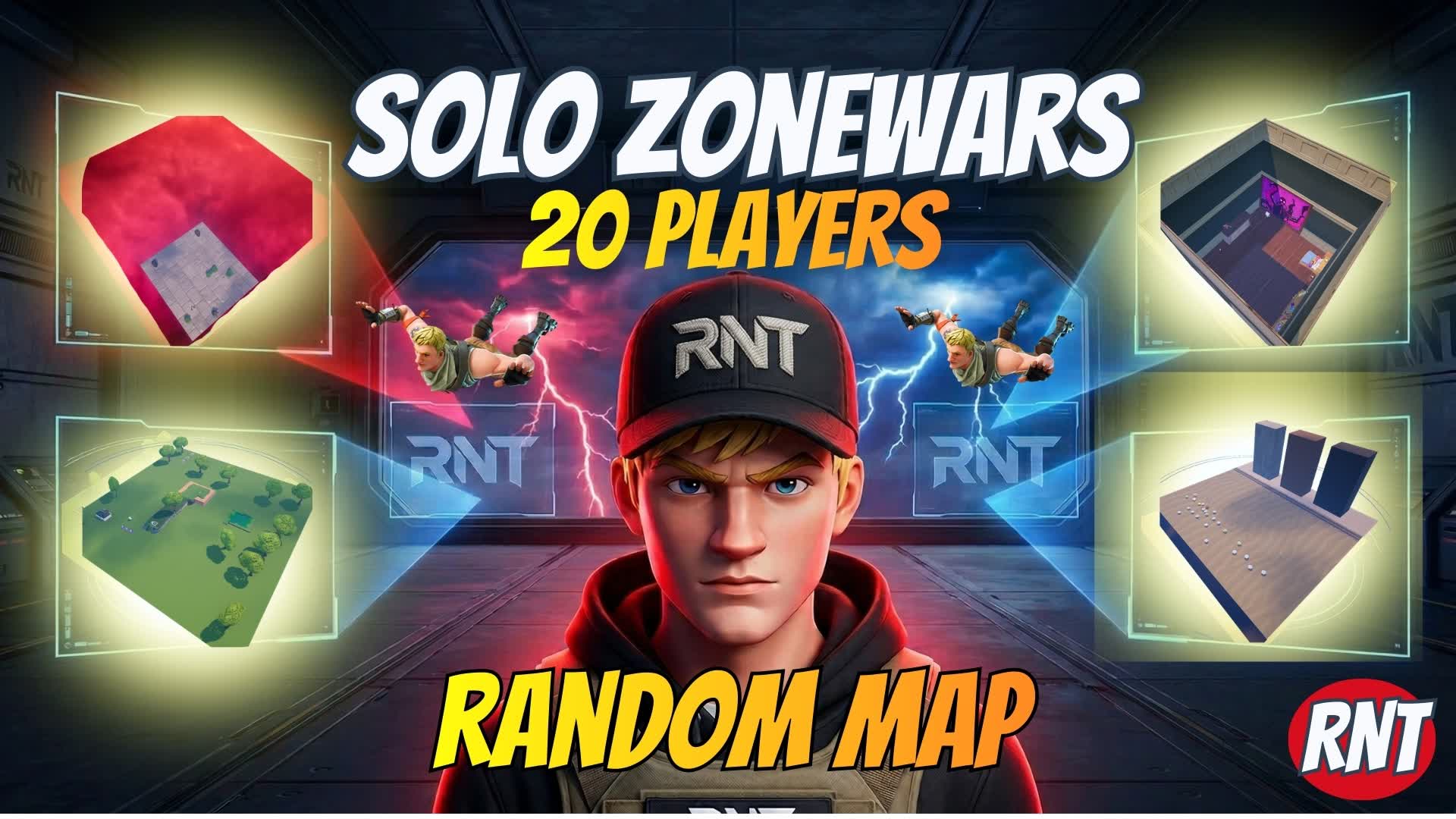 RANDOM CHAOS ZONEWARS – 20 PLAYERS SOLO