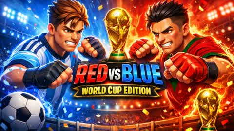 🔴 MESSI VS RONALDO RED VS BLUE 🔵