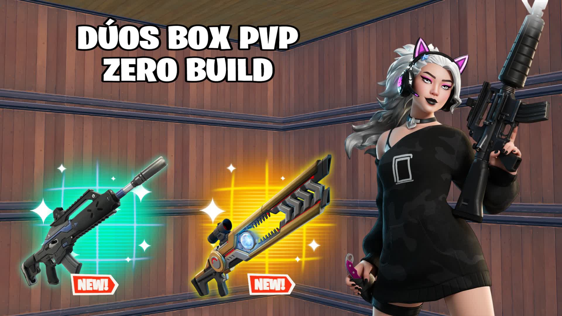 新しいゼロビルド武器を搭載したBOX PVPデュオ