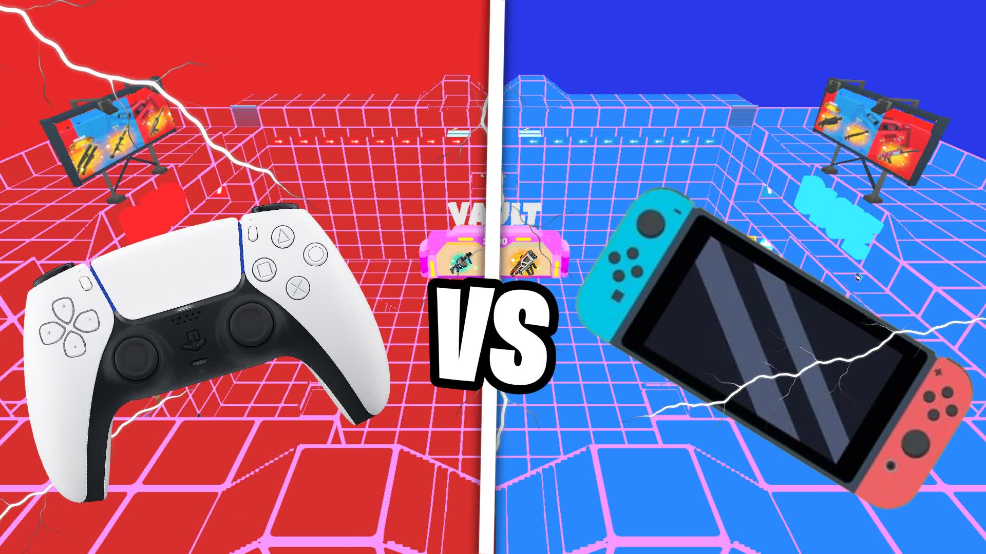 ultimate console RedvsBlue 🔴🔵teww