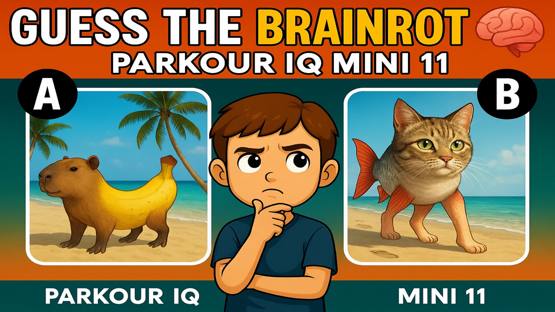 GUESS THE BRAINROT 🧠 PARKOUR IQ MINI 32