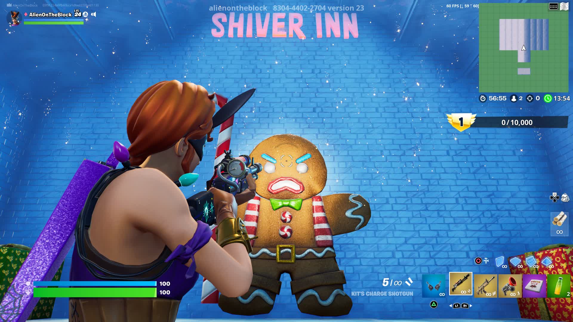 New Gingerbread Boxfights No Lag Xp 04 4402 2704 By Alienontheblock Fortnite