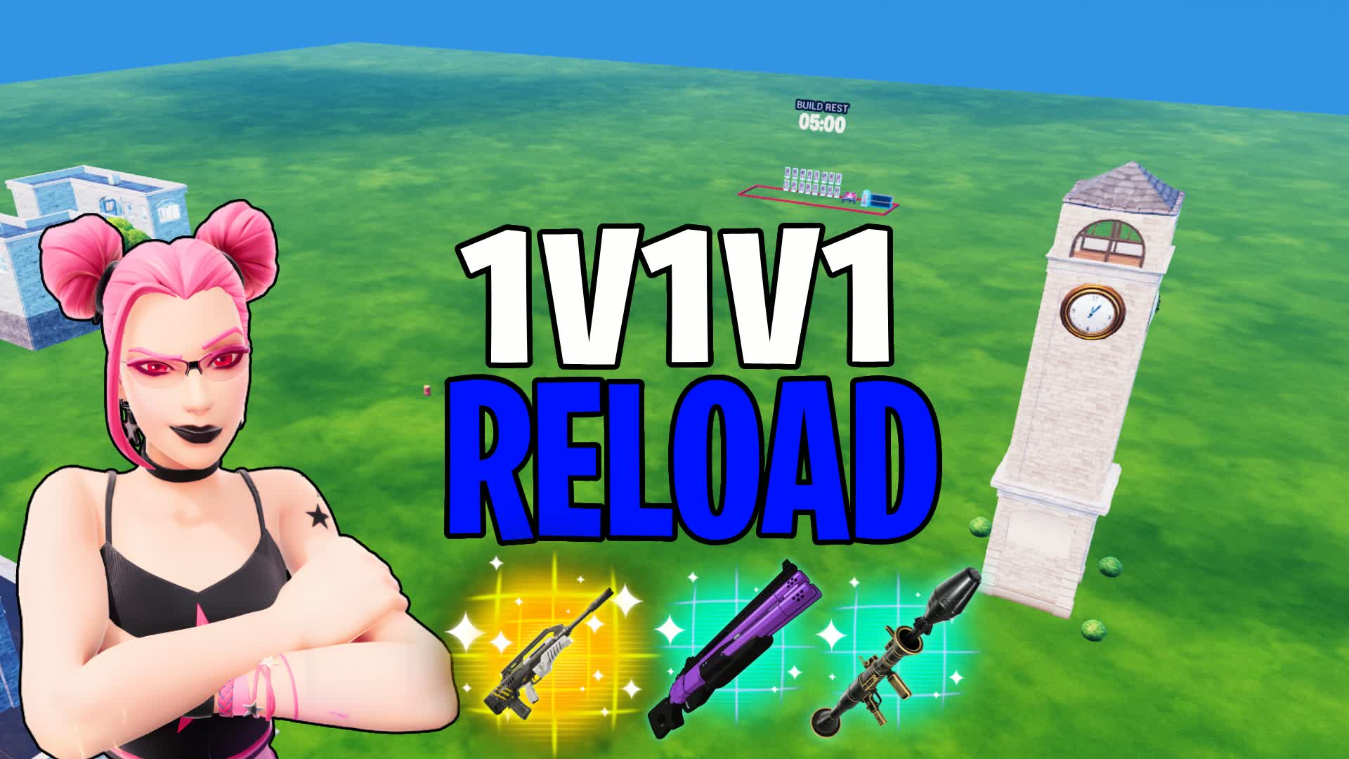 TILTED 1V1V1 RELOAD FFA!!!