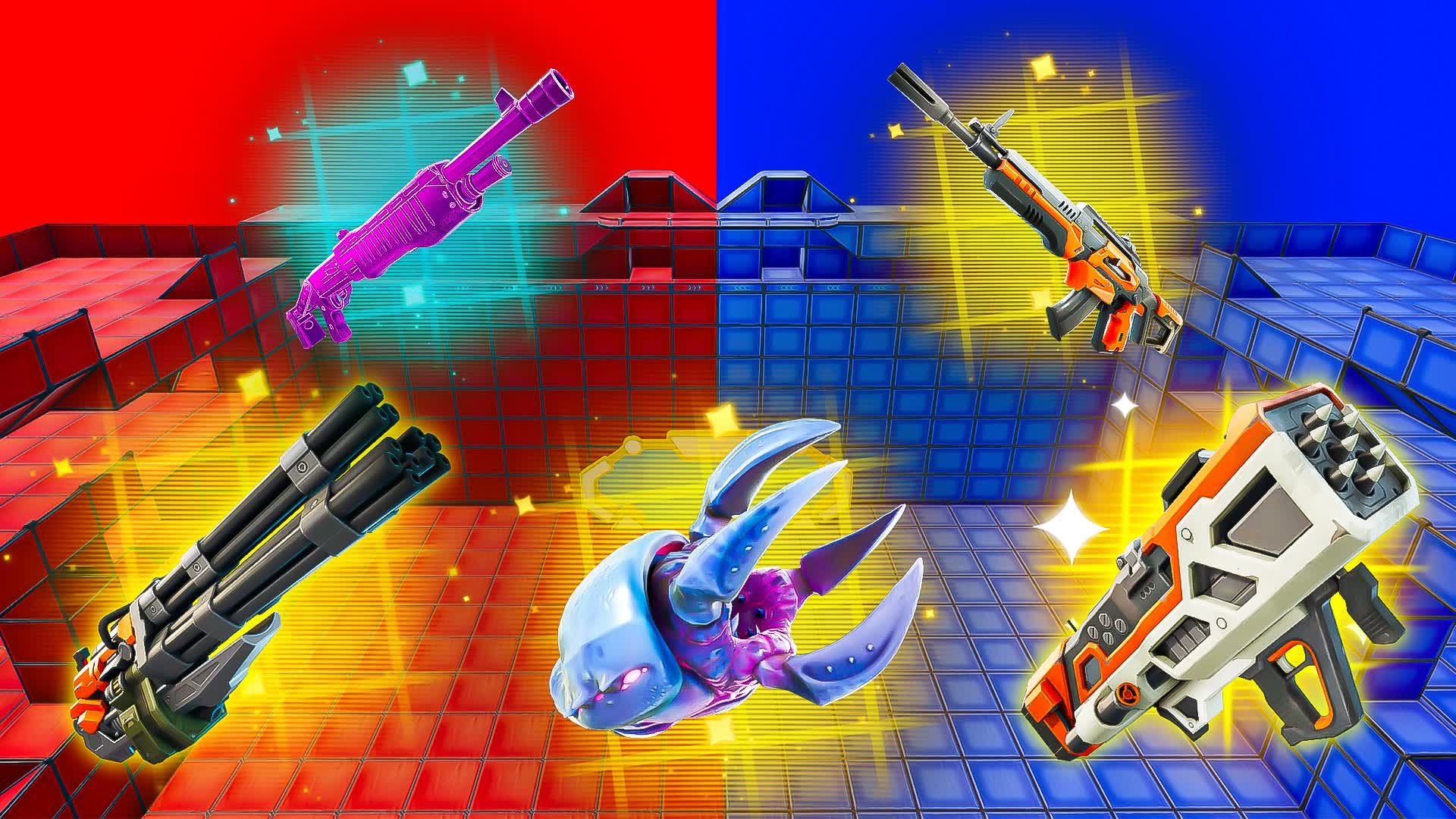 SUPER INFINITY RED VS BLUE 🔴🔵