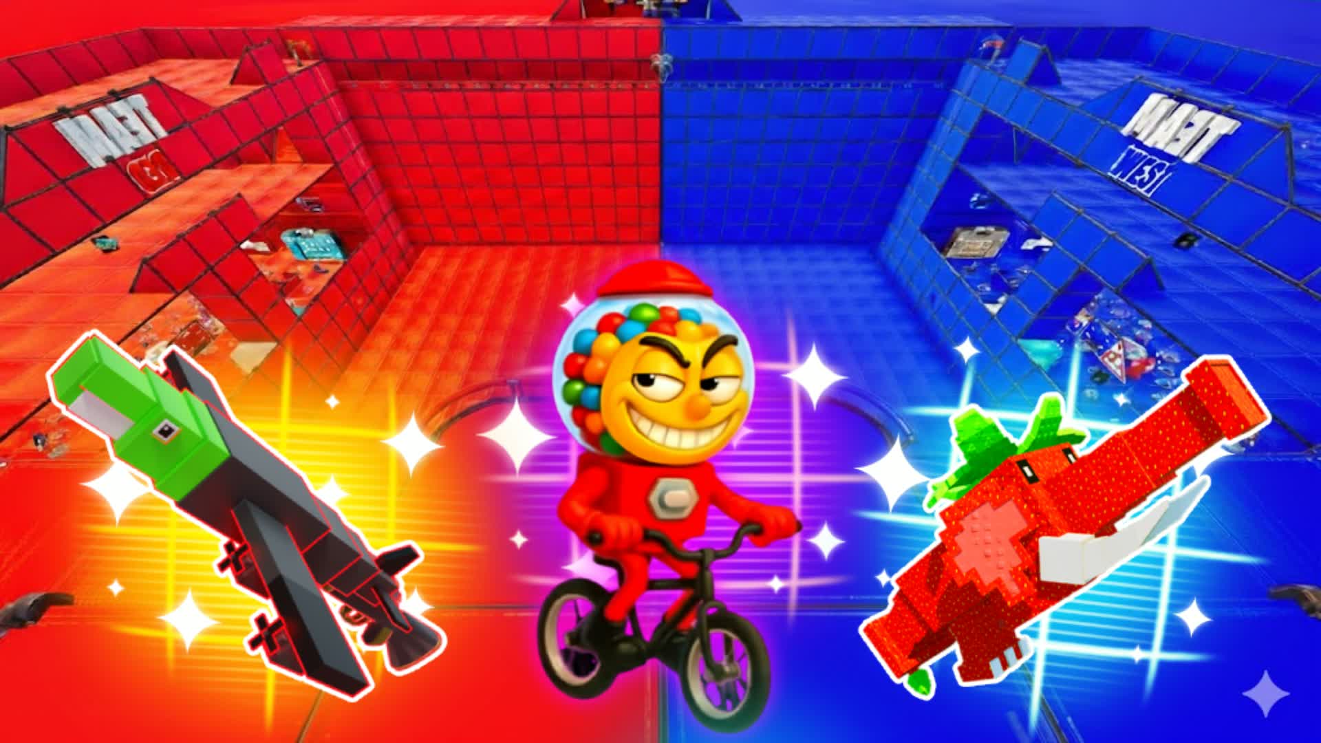 COOL RED VS BLUE🔴🔵 FFA