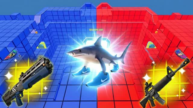 TRALALERO TRALALA 🦈 RED VS BLUE🔴🔵