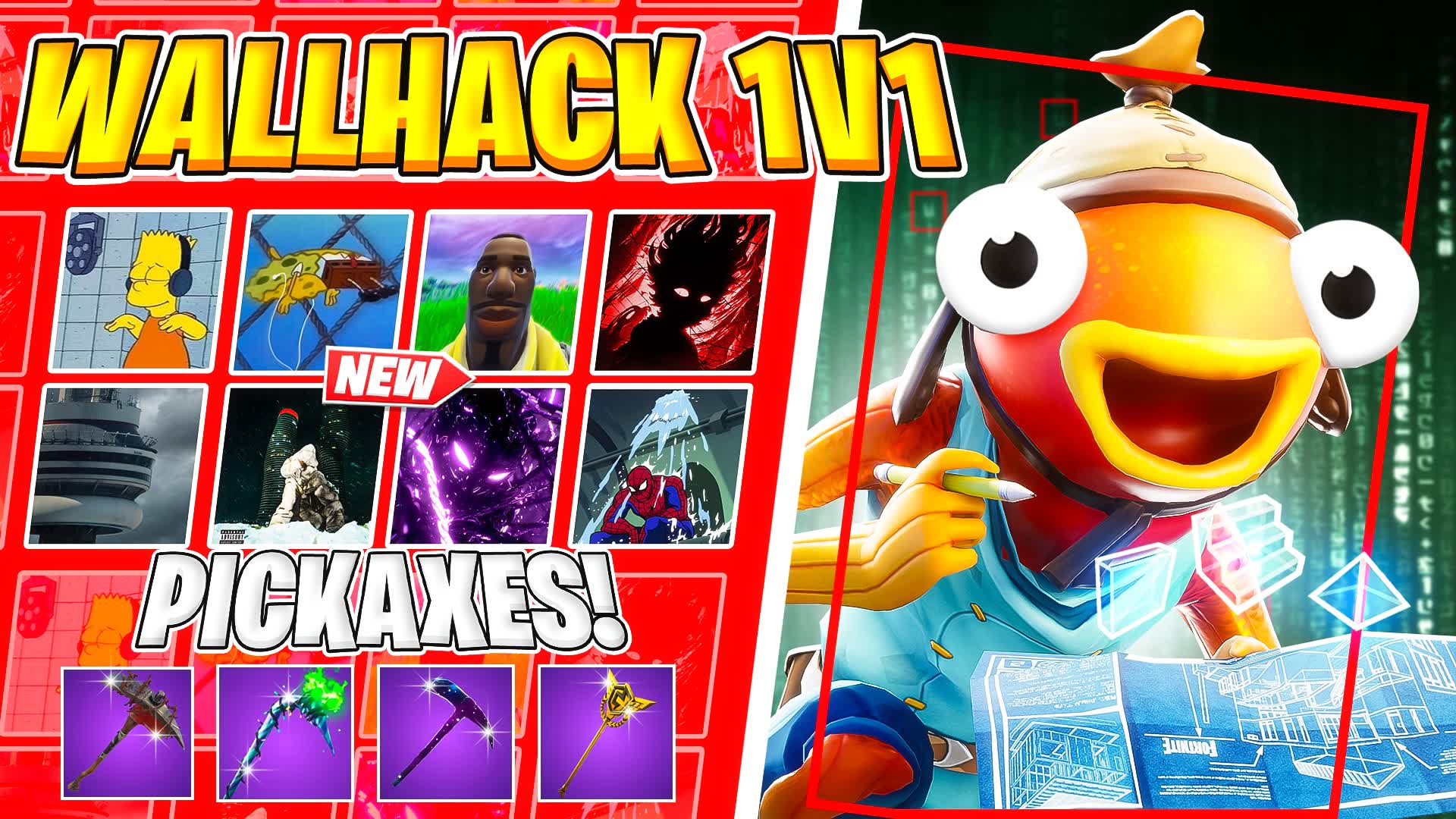 🎵 WALLHACK 1V1 🎯 [100+ SONGS] [MUSIC]