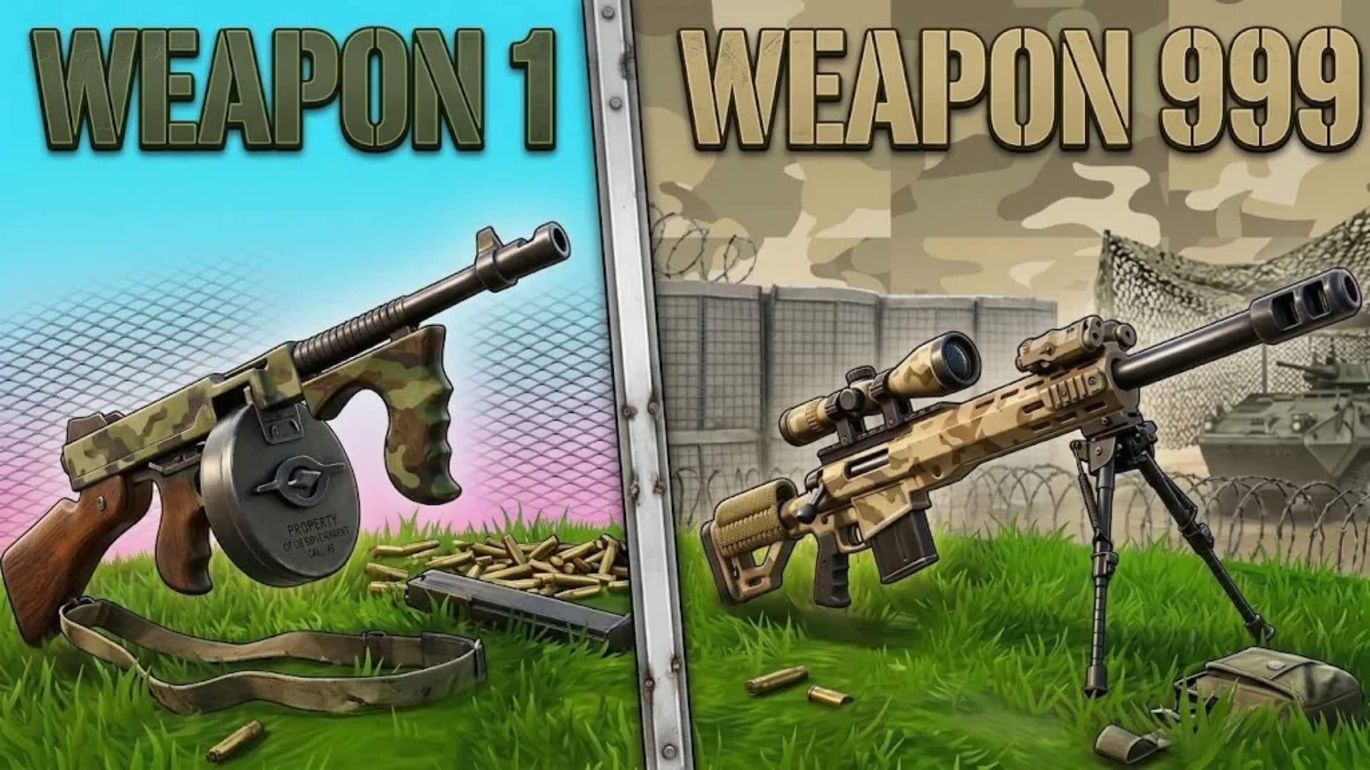 Military one shot gun game