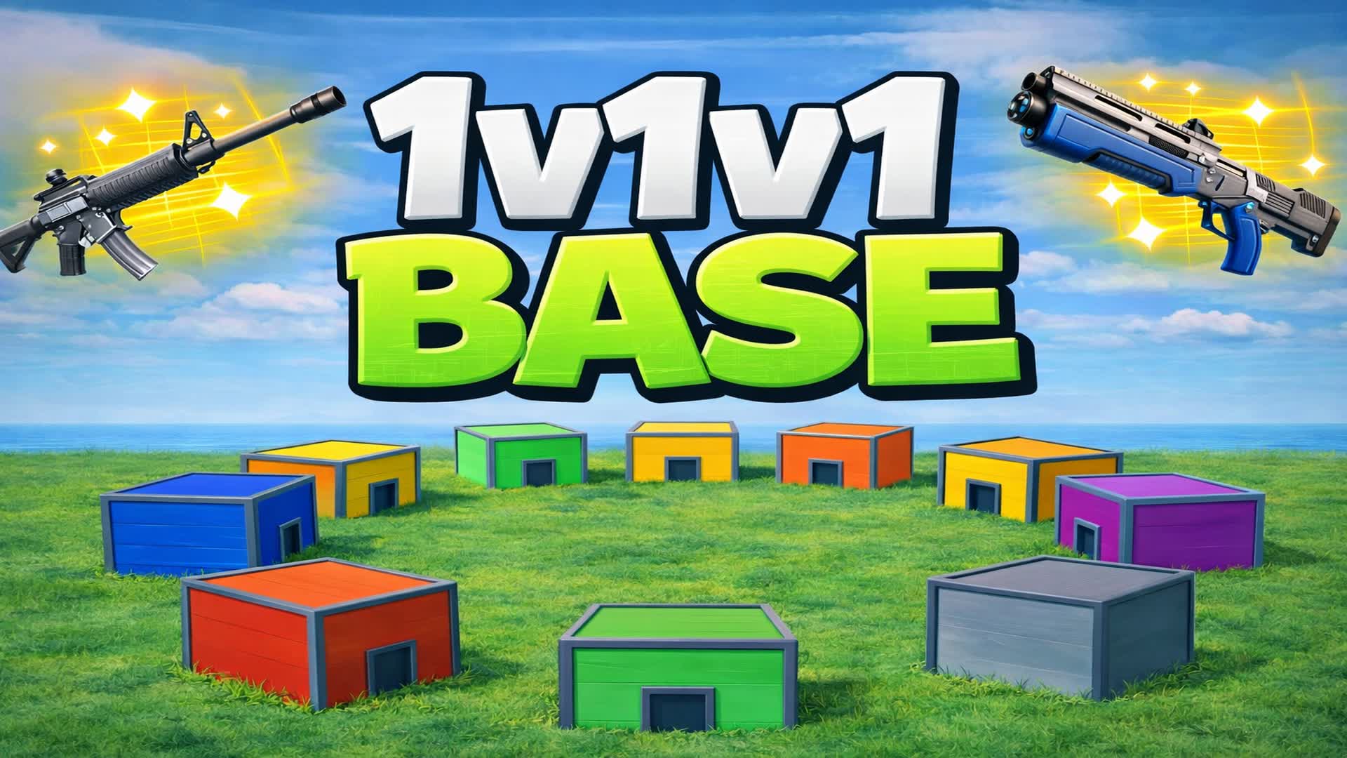 1v1v1 RELOAD - BASE FIGHTS!🔫🎯
