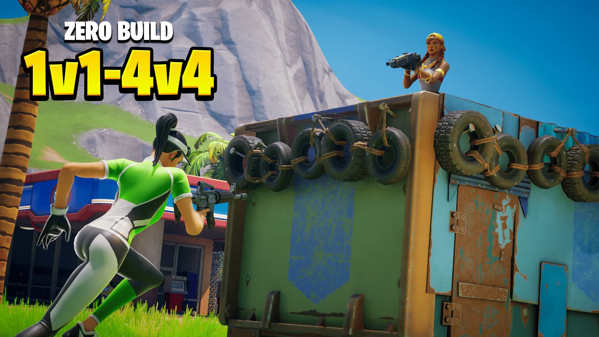 ZERO BUILD REALISTIC 1v1-4v4