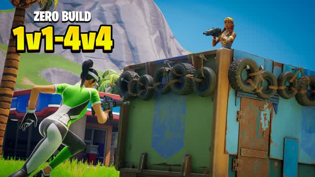 ZERO BUILD REALISTIC 1v1-4v4