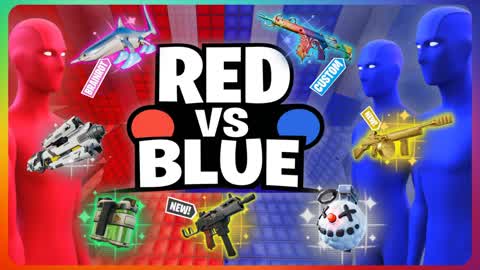 RED VS BLUE ON SPACESHIP