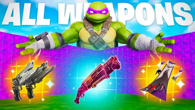 TMNT⭐ ALL WEAPONS - FREE FOR ALL