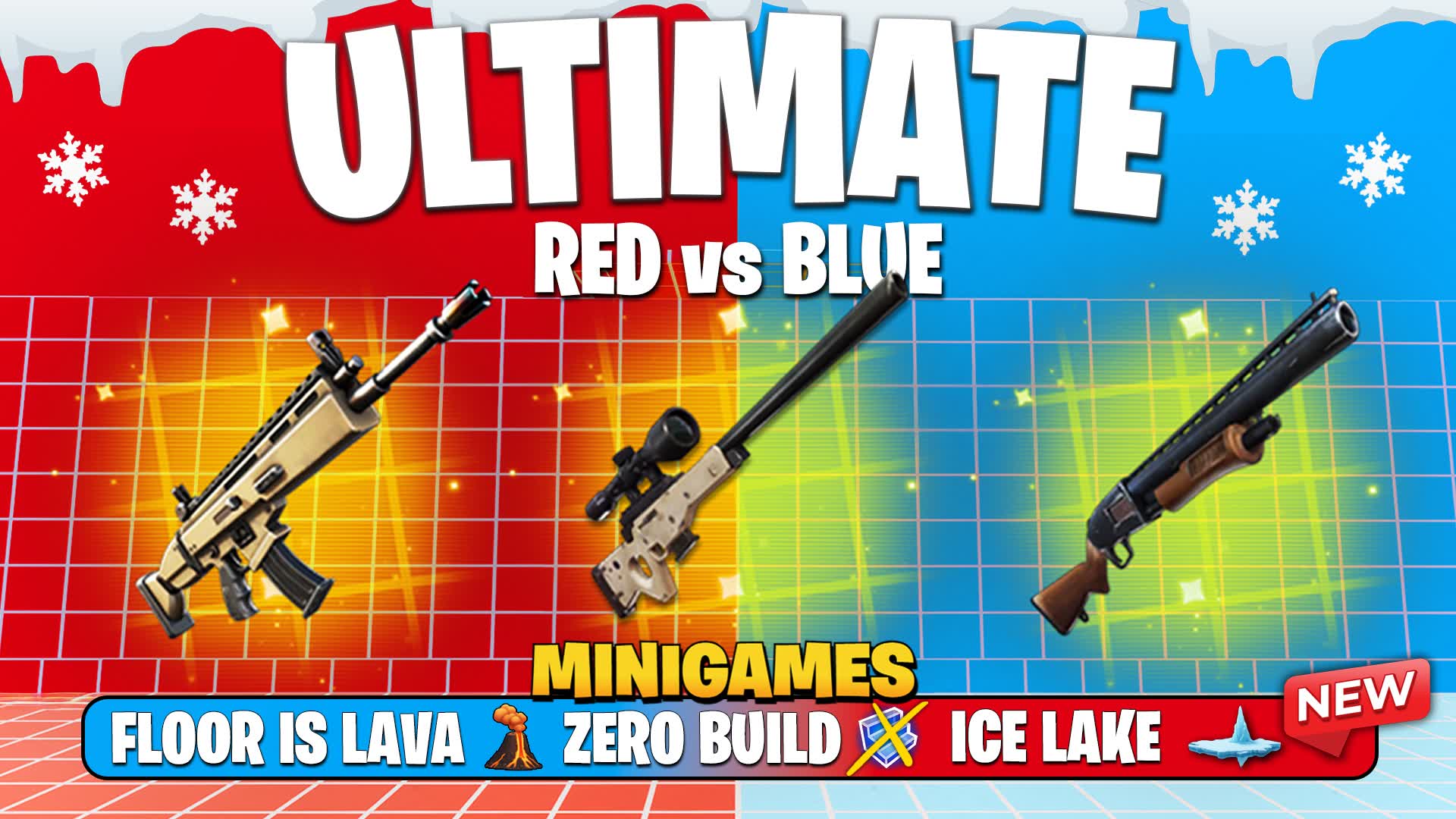 ULTIMATE RED VS BLUE 🔴🔵 9882-8423-6195 by markotesic - Fortnite ...
