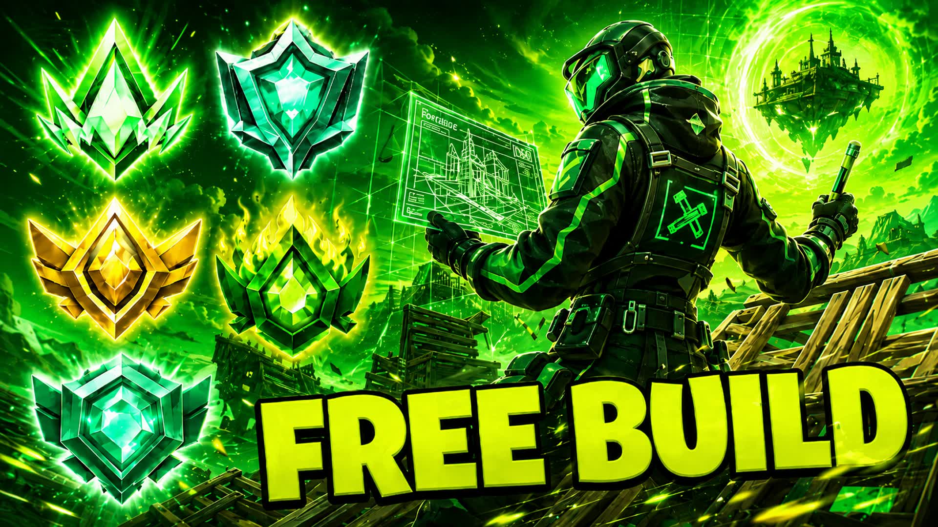 FREEBUILD BUT GREEN