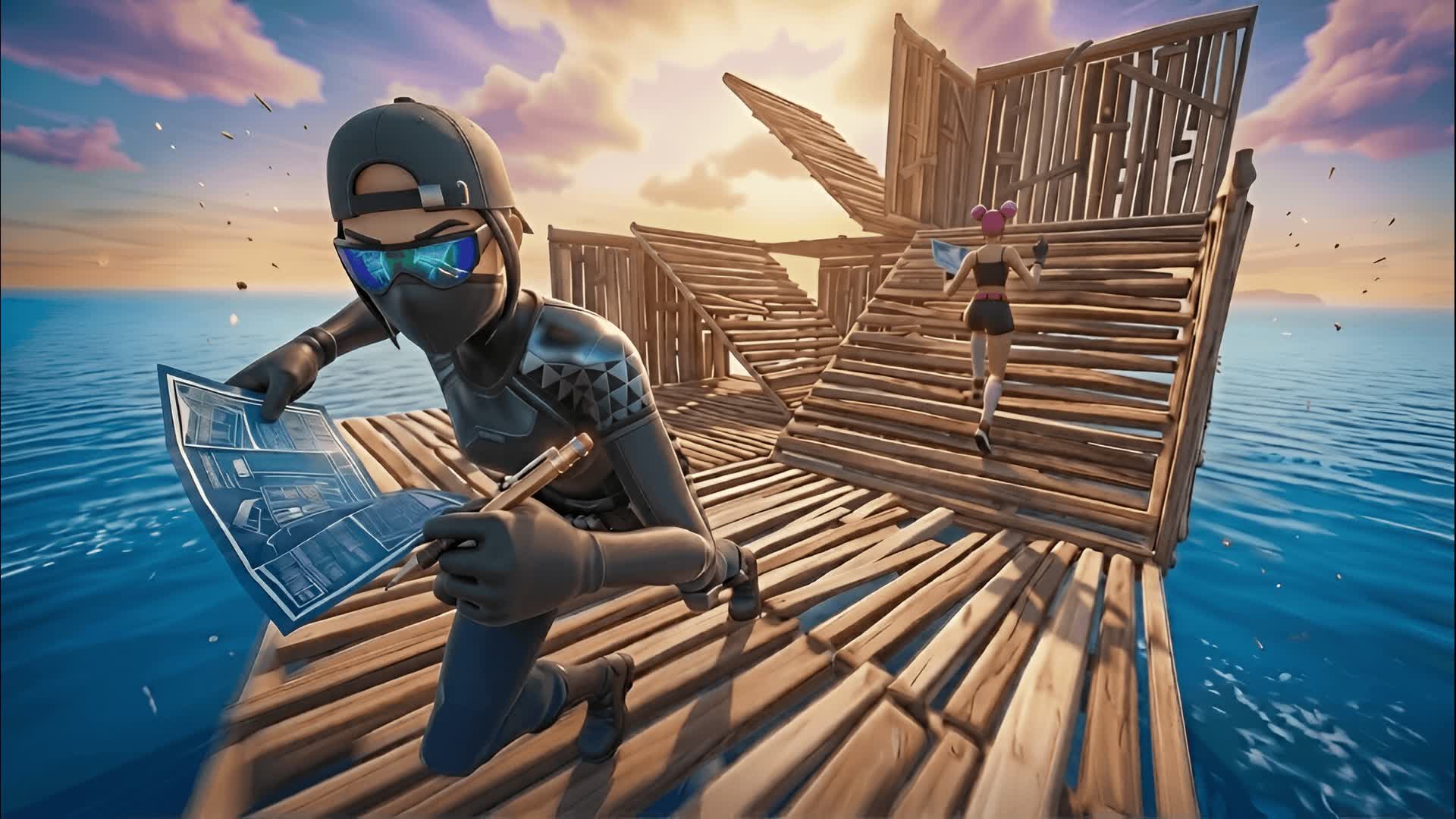 COMPETETIVE 1V1 BUILD FIGHT