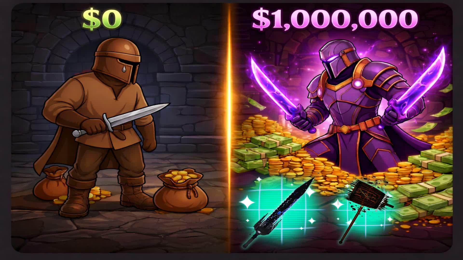 Dungeon Dash: Castle Escape (ROGUELIKE)