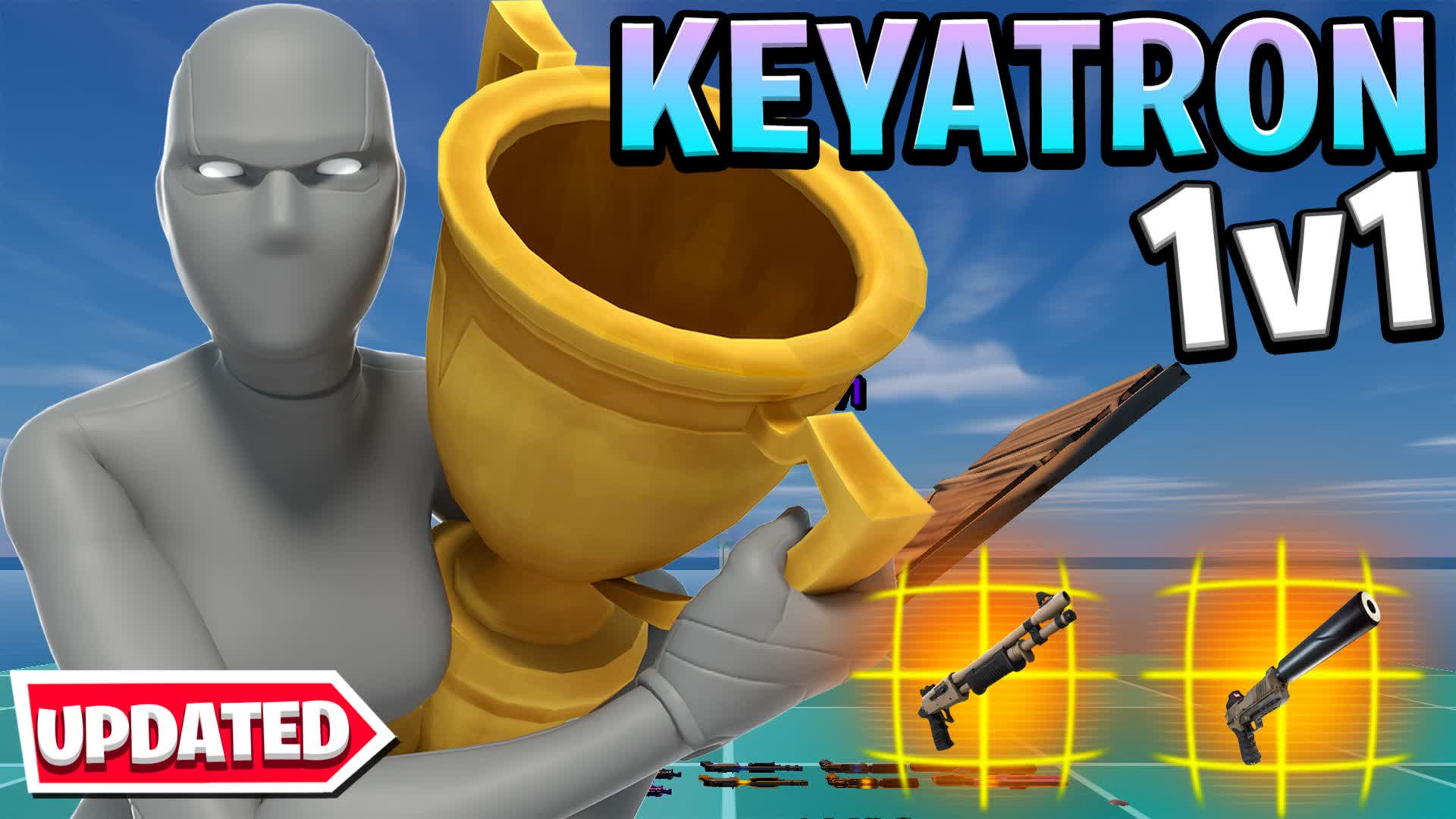 Keyatron 1v1 Build fights